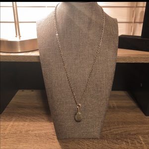 Labradorite gemstone | Sterling silver necklace
